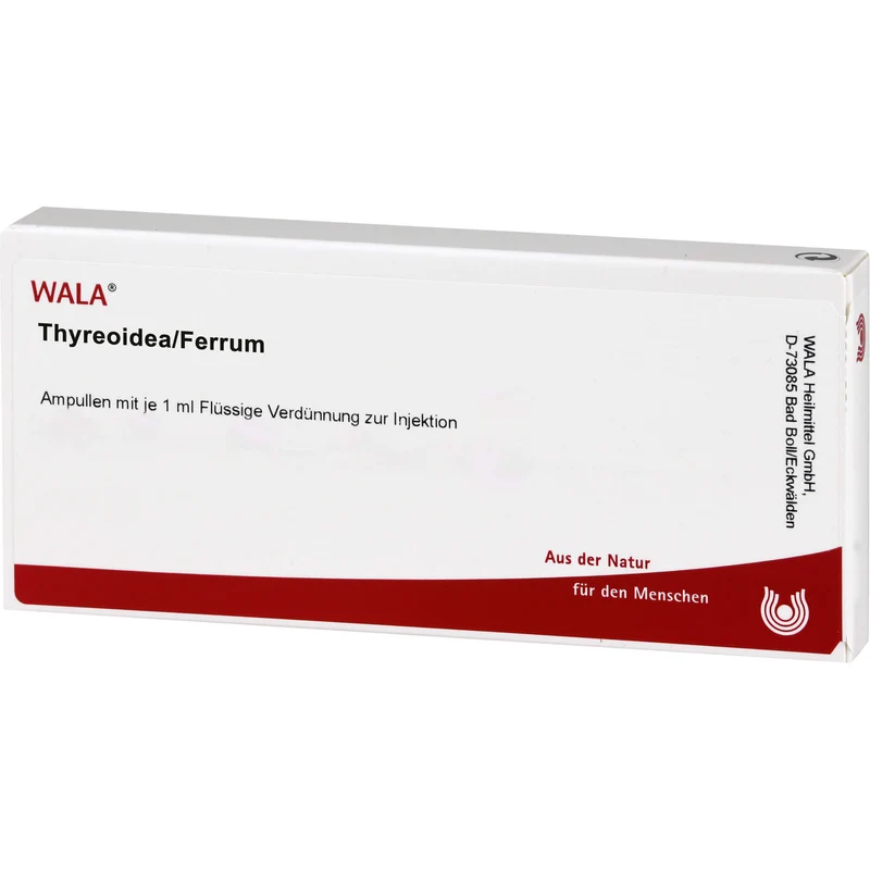 Thyreoidea/Ferrum Wala Ampullen, 10 St. Ampullen