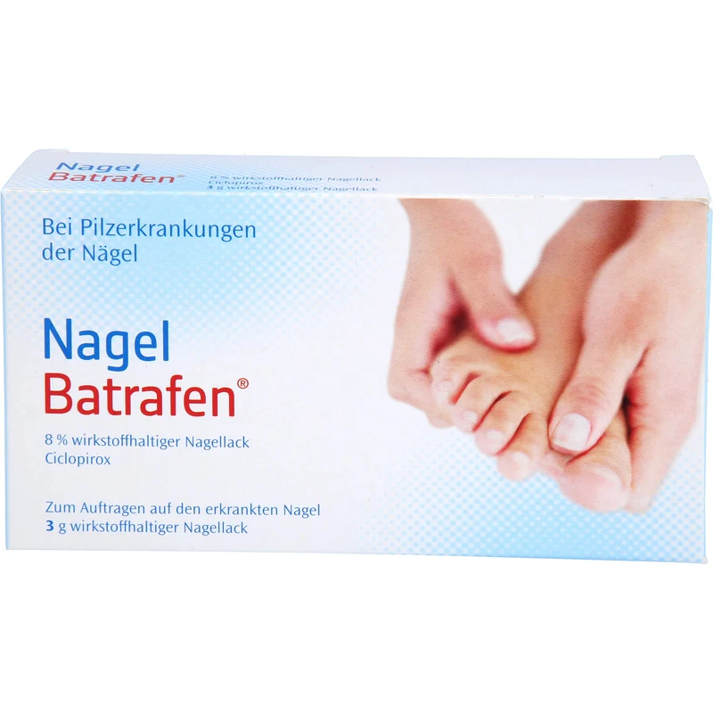 Nagel Batrafen 8% wirkstoffhaltiger Nagellack bei Pilzerkrankungen der Nägel, 3 g Lösung