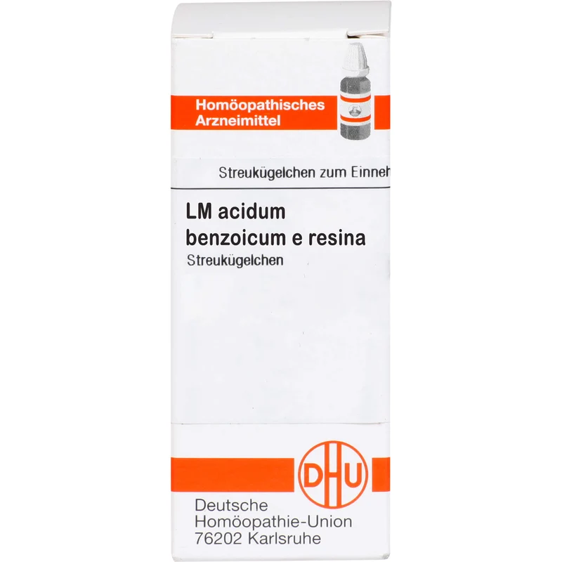 Acidum benzoicum e resina LM VI DHU Globuli, 5 g Globuli