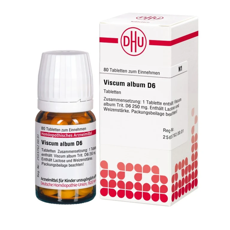 Viscum album D6 DHU Tabletten, 80 St. Tabletten