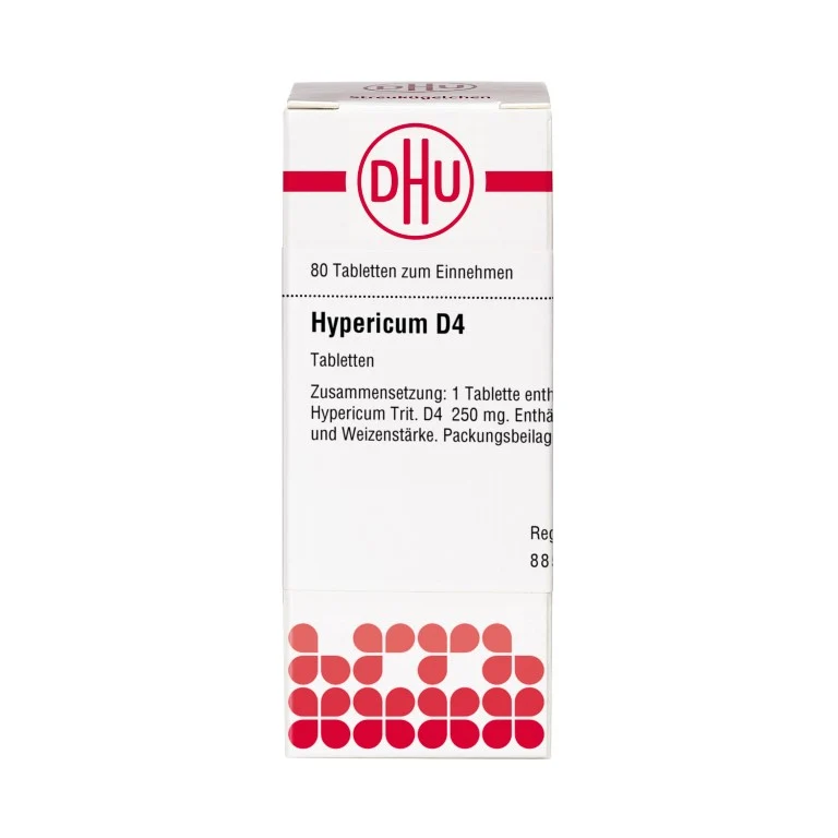 Hypericum D4 DHU Tabletten, 80 St. Tabletten