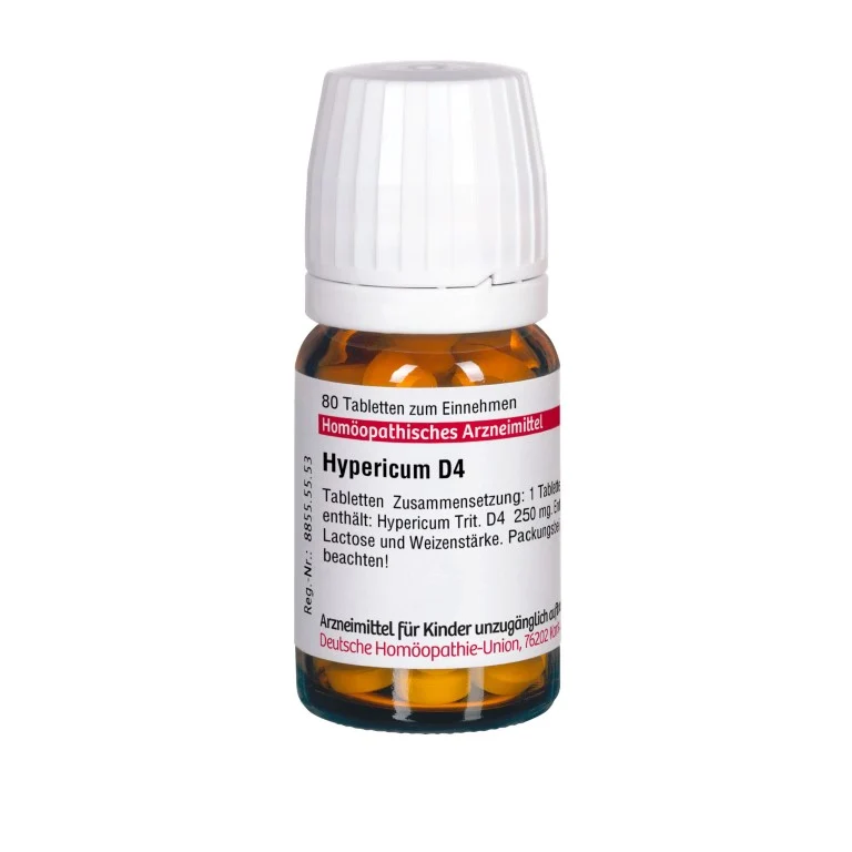 Hypericum D4 DHU Tabletten, 80 St. Tabletten