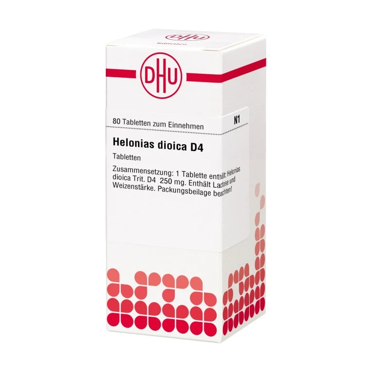 Helonias dioica D4 DHU Tabletten, 80 St. Tabletten