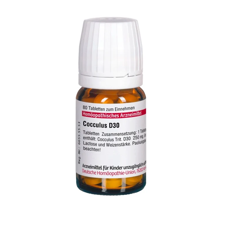 Cocculus D30 DHU Tabletten, 80 St. Tabletten