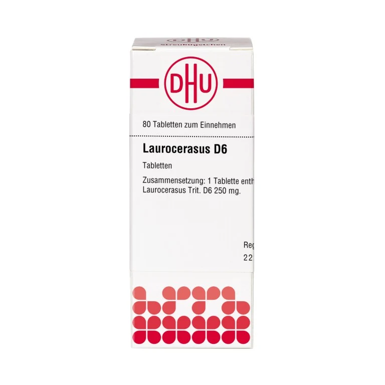 Laurocerasus D6 DHU Tabletten, 80 St. Tabletten