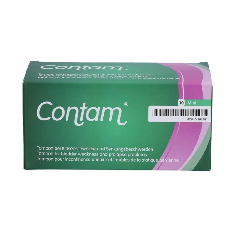 CONTAM Vaginaltampon mini, 10 St. Tampons
