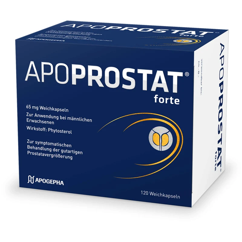 APOPROSTAT forte 65 mg Weichkapseln bei gutartigen Prostatavergrößerung, 120 St. Kapseln