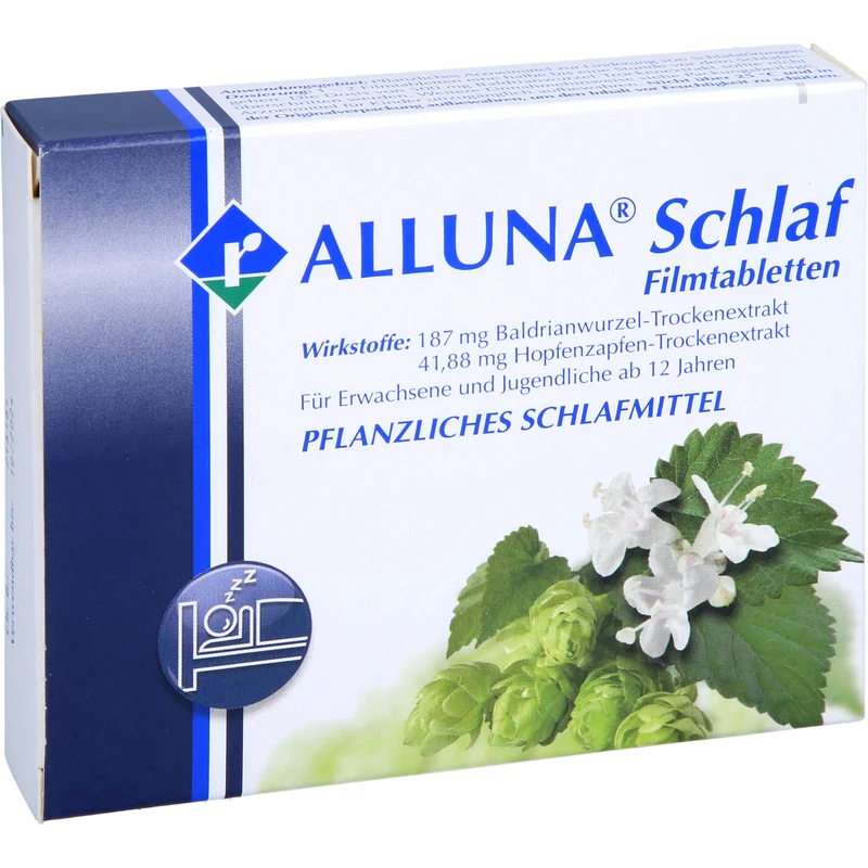 ALLUNA Schlaf Filmtabletten, 20 St. Tabletten