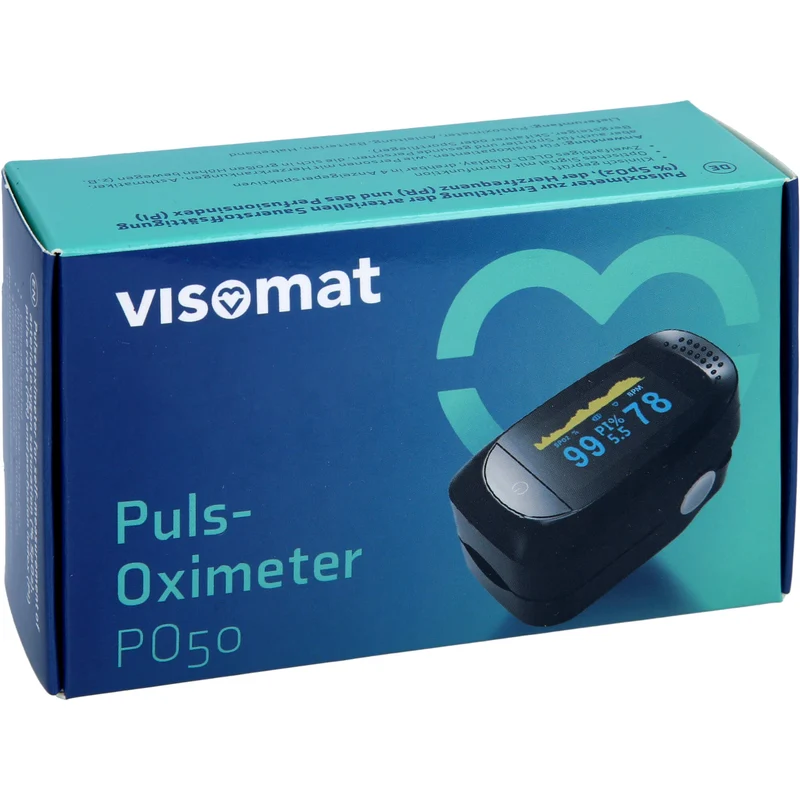 Visomat Pulsoximeter PO50 zur Ermittlung der arteriellen Sauerstoffsättigung, 1 St. Gerät