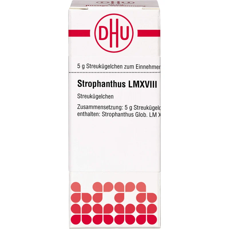 Strophanthus LM XVIII DHU Globuli, 5 g Globuli