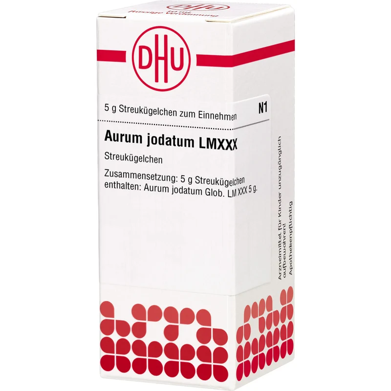 Aurum jodatum LM XXX DHU Globuli, 5 g Globuli