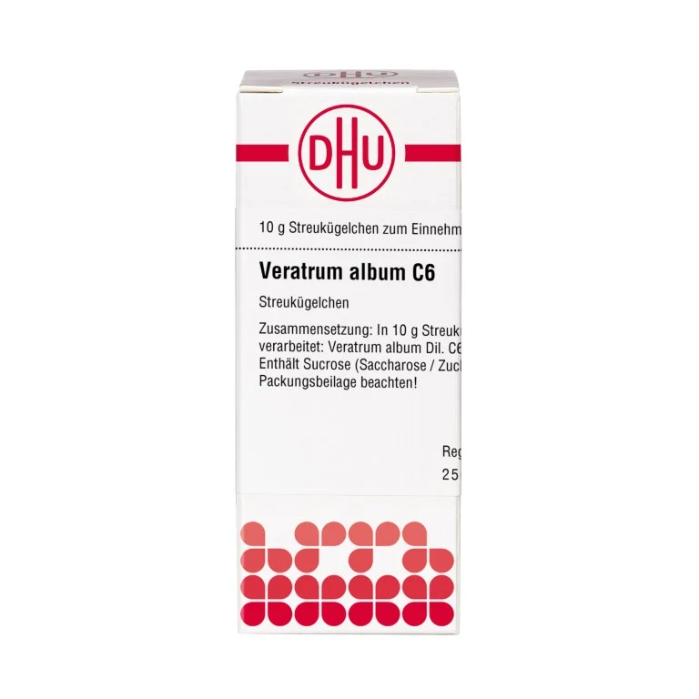 Veratrum album C6 DHU Globuli, 10 g Globuli