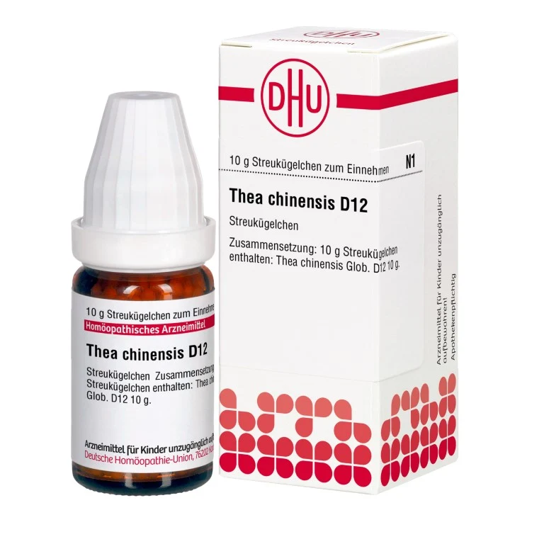 Thea chinensis D12 DHU Globuli, 10 g Globuli