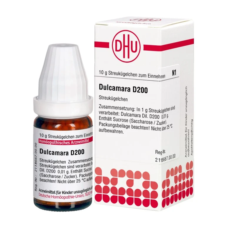 Dulcamara D200 DHU Globuli, 10 g Globuli