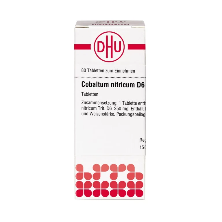 Cobaltum nitricum D6 DHU Tabletten, 80 St. Tabletten