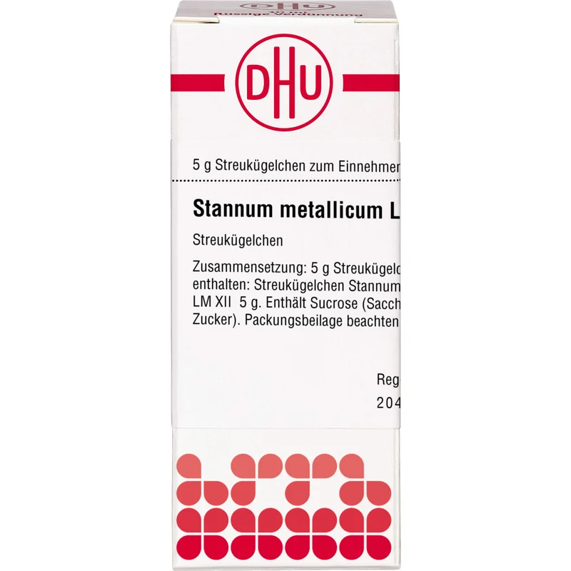 Stannum metallicum LM XII DHU Globuli, 5 g Globuli