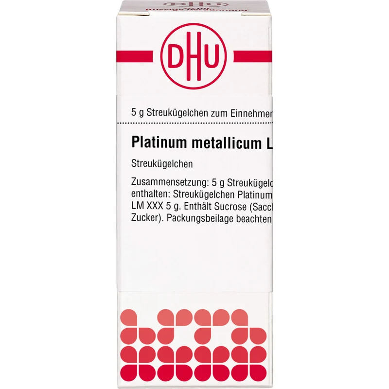 Platinum metallicum LM XXX DHU Globuli, 5 g Globuli