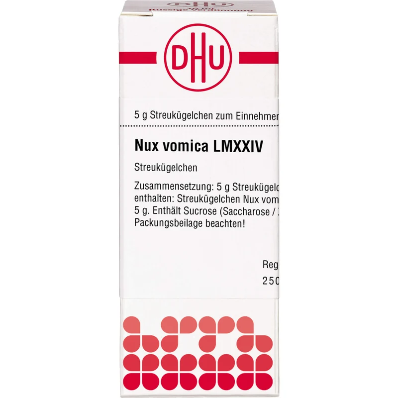 Nux vomica LM XXIV DHU Globuli, 5 g Globuli