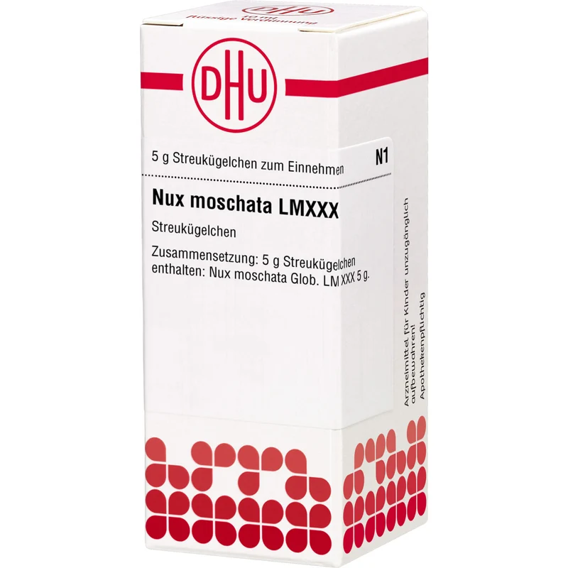 Nux moschata LM XXX DHU Globuli, 5 g Globuli