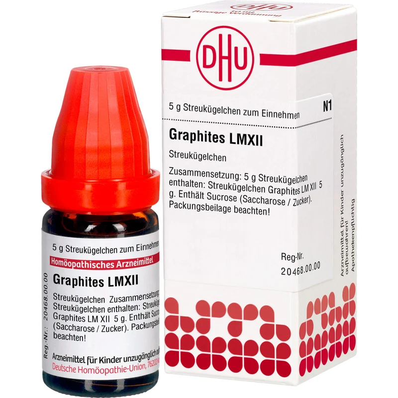 Graphites LM XII DHU Globuli, 5 g Globuli