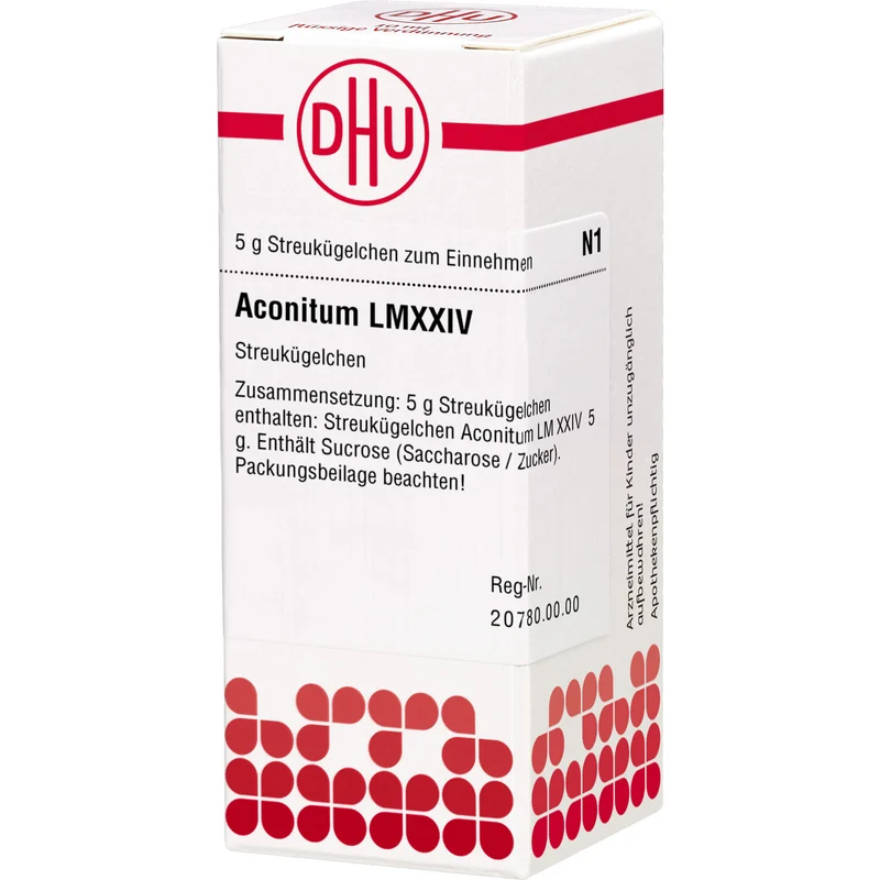 Aconitum LM XXIV DHU Globuli, 5 g Globuli