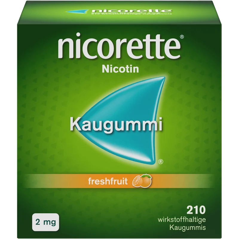Nicorette 2mg Freshfruit, 210 St KGU