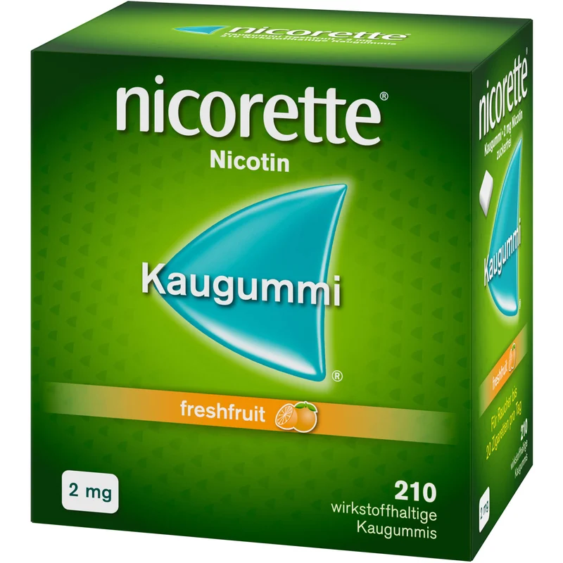 Nicorette 2mg Freshfruit, 210 St KGU