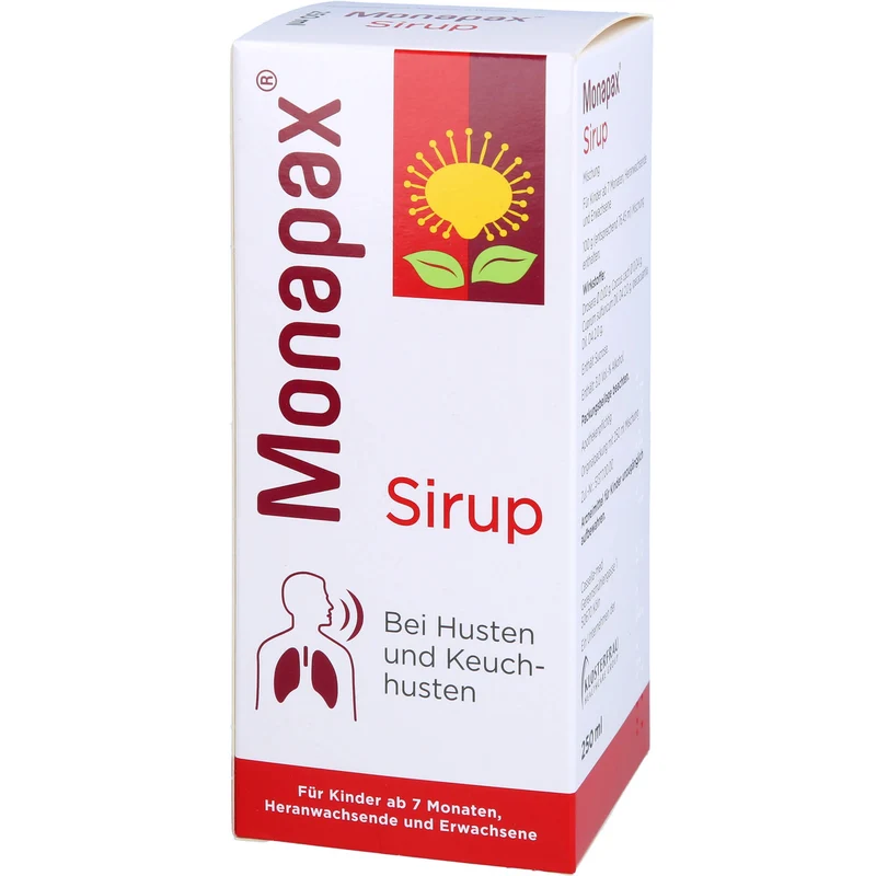 Monapax Sirup bei Husten, 250 ml Lösung