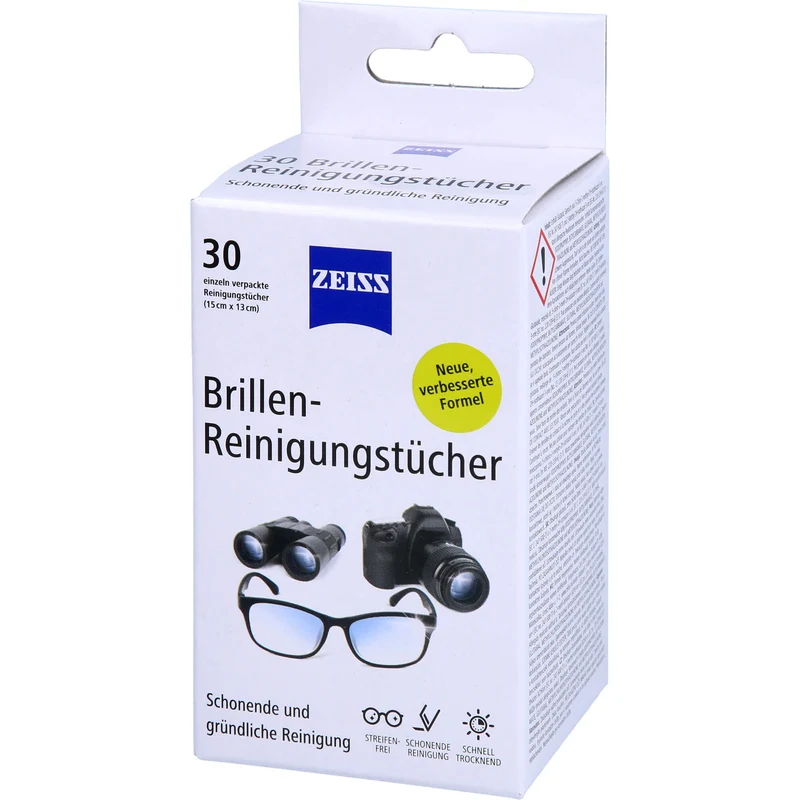 ZEISS Brillen-Reinigungstücher, 30 St. Tücher