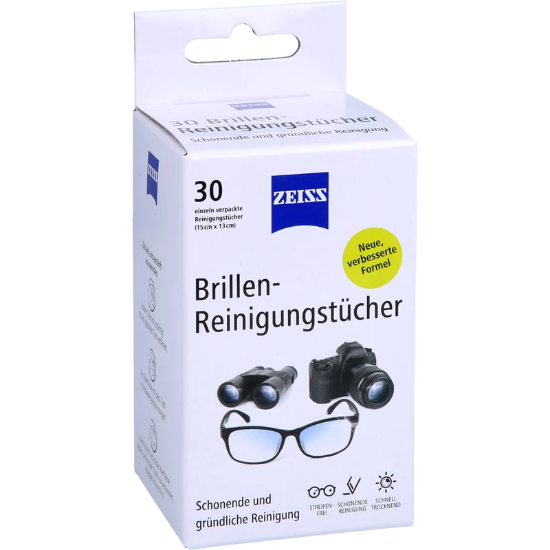 ZEISS Brillen-Reinigungstücher, 30 St. Tücher