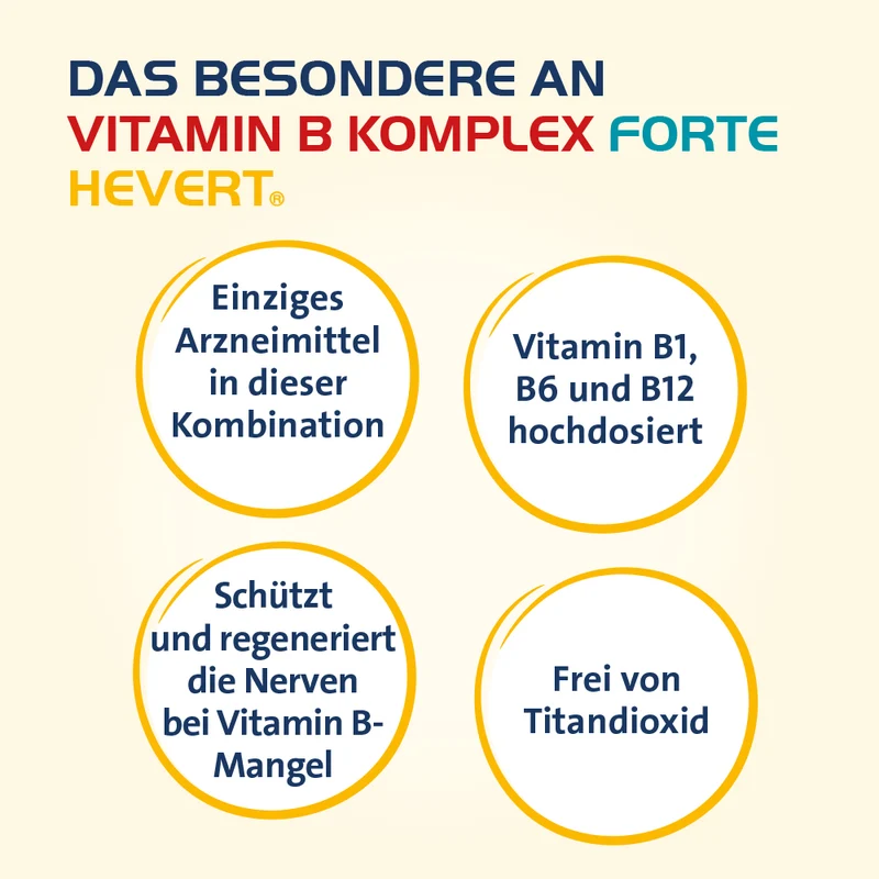 Vitamin B Komplex forte Hevert, 60 St. Tabletten