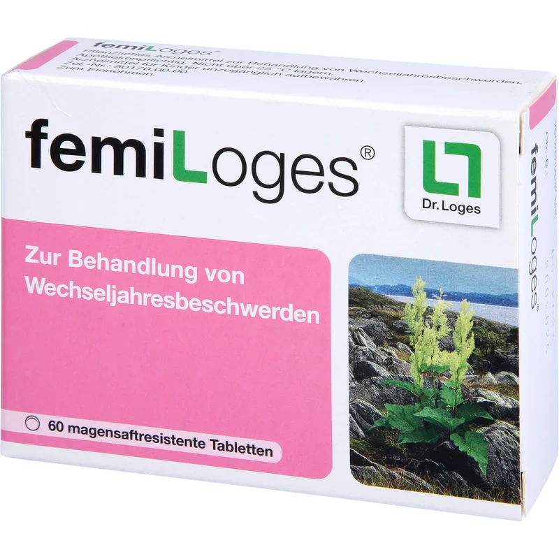 femiLoges Tabletten bei Wechseljahresbeschwerden, 60 St. Tabletten
