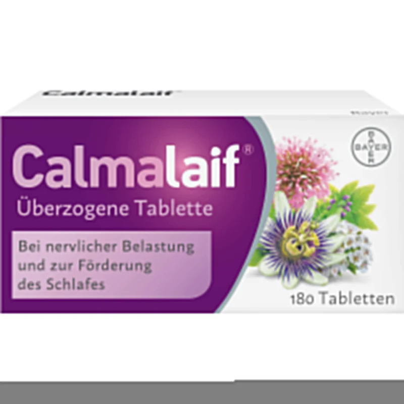 Calmalaif Tabletten bei nervlicher Belastung und zur Förderung des Schlafes, 180 St. Tabletten