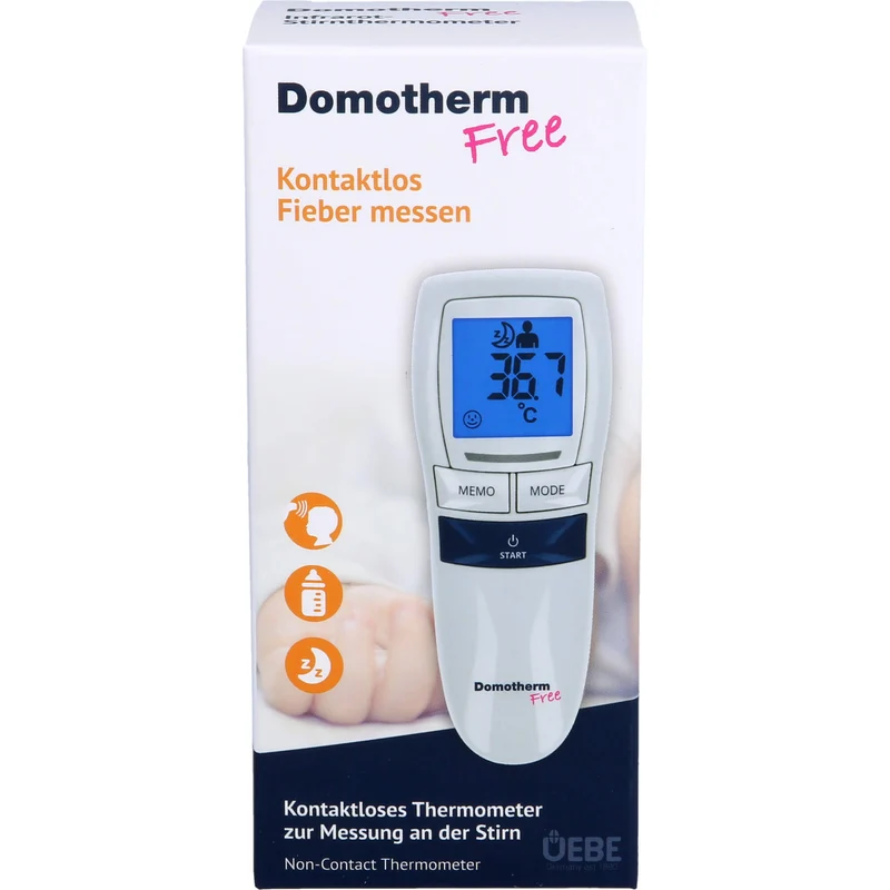 Domotherm Free Infrarot-Stirnthermometer, 1 St. Gerät