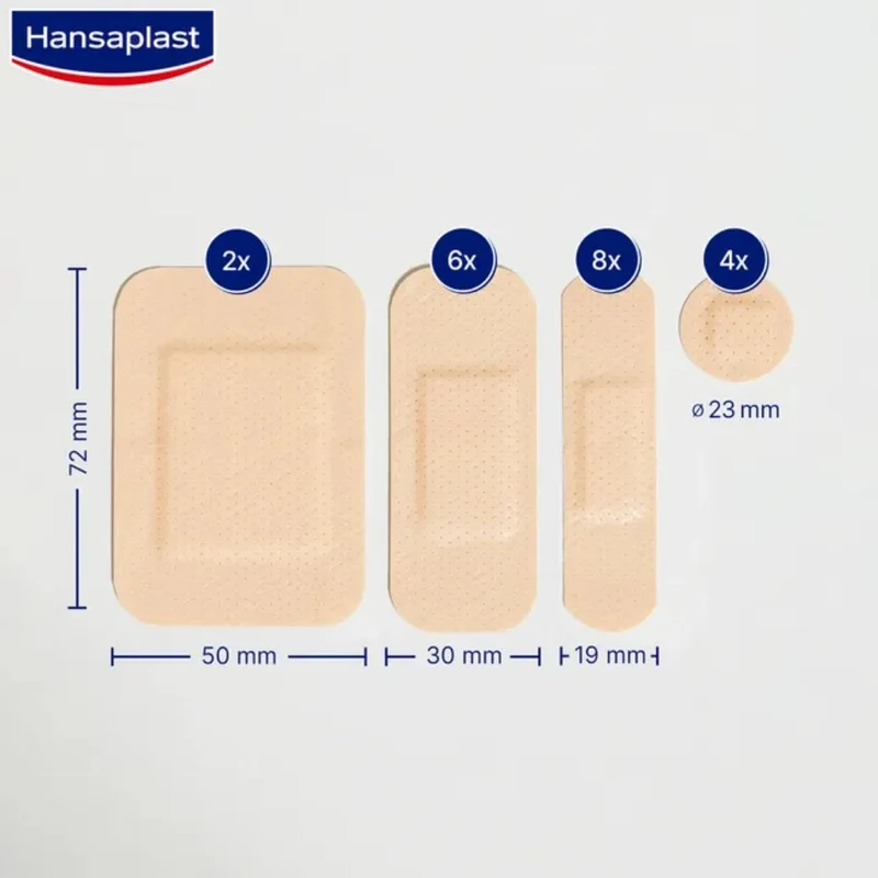 Hansaplast Universal Pflaster Wasserfest 20 Str, 20 St. Pflaster