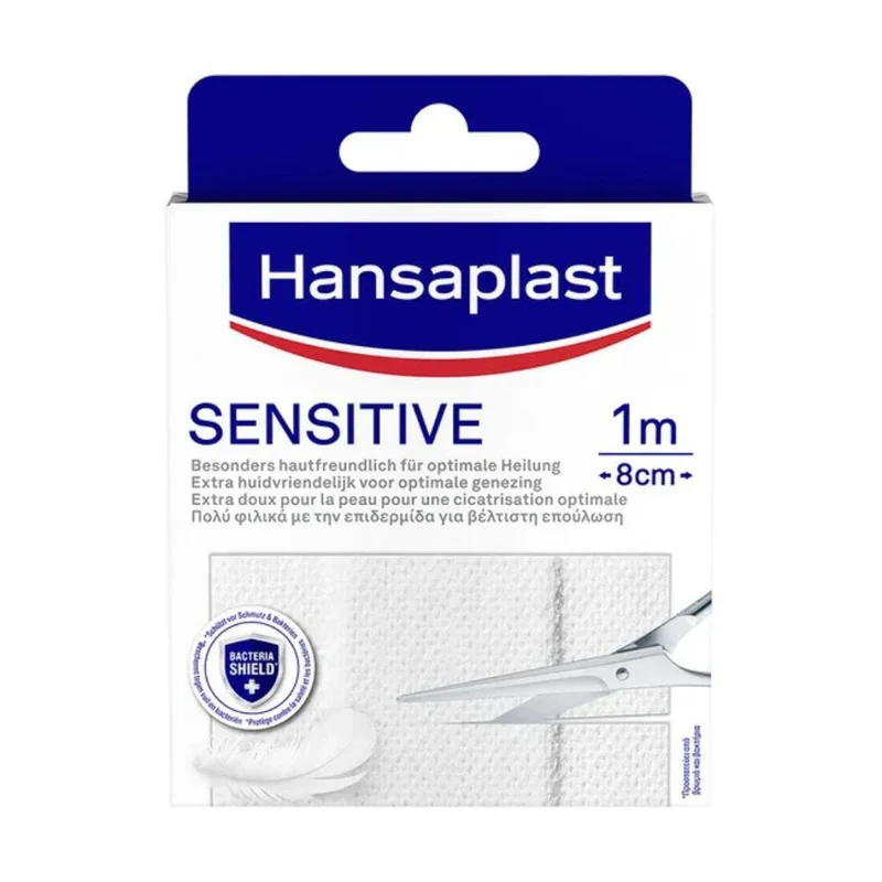 Hansaplast Sensitive Pflaster Hypoallergen 1mx8cm, 1 St. Pflaster