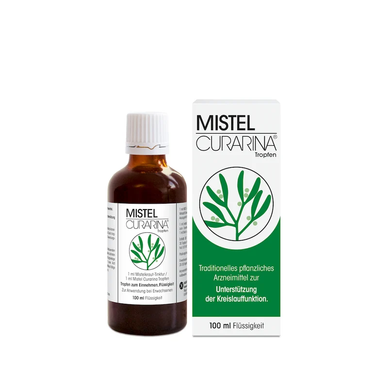Mistel Curarina Tropfen zur Unterstützung der Kreislauf-Funktion, 100 ml Lösung