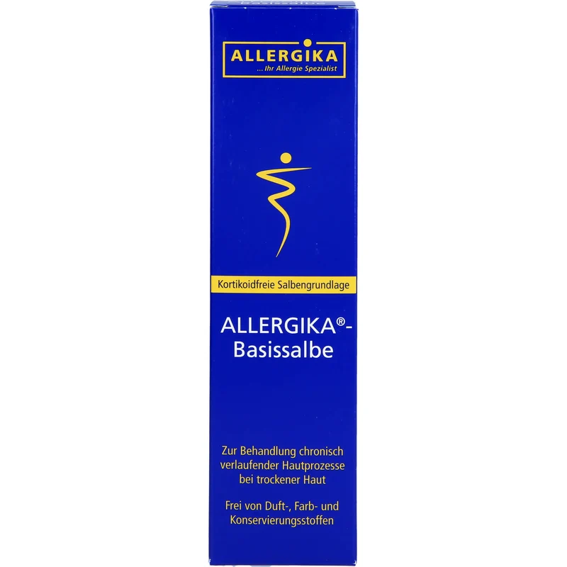 ALLERGIKA Basissalbe bei chronisch verlaufenden Hautprozessen bei trockener Haut, 100 g Salbe