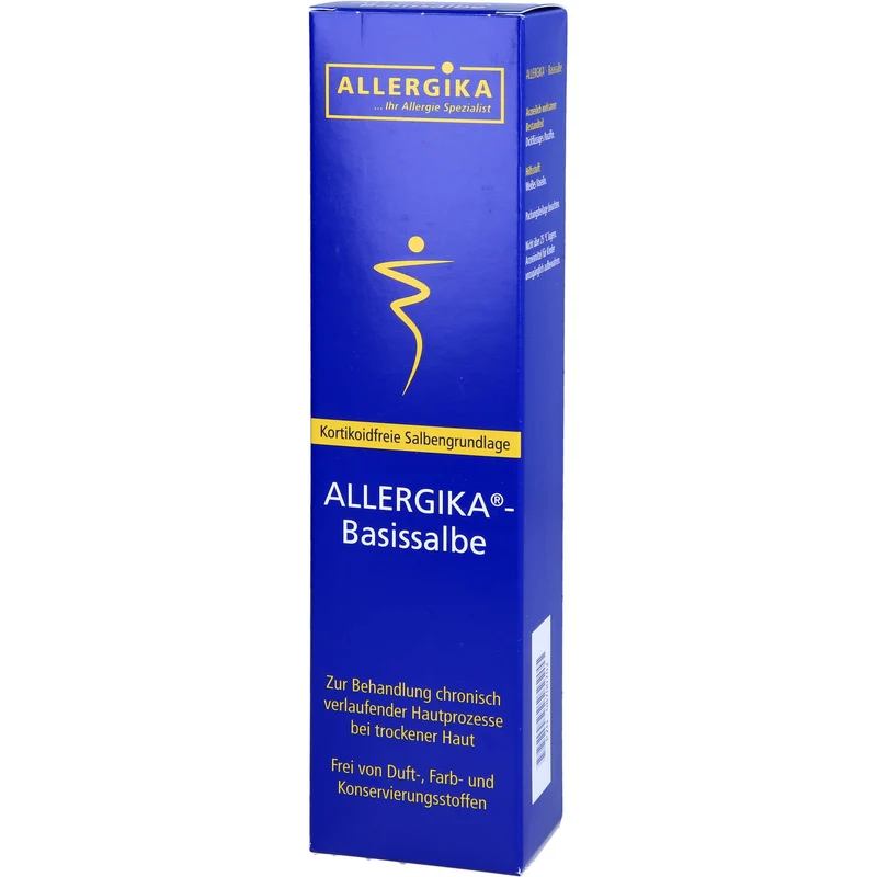 ALLERGIKA Basissalbe bei chronisch verlaufenden Hautprozessen bei trockener Haut, 100 g Salbe