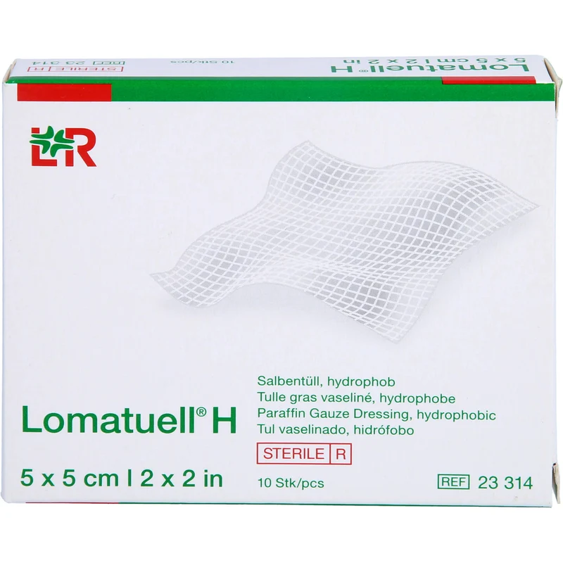 Lomatuell H 5x5cm, 10 St. Verband