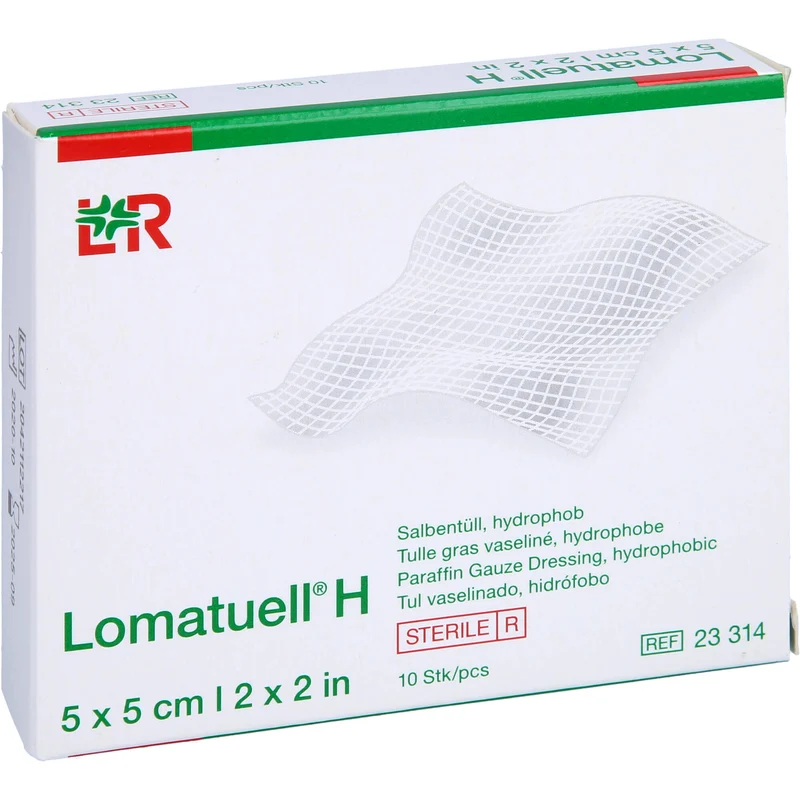 Lomatuell H 5x5cm, 10 St. Verband