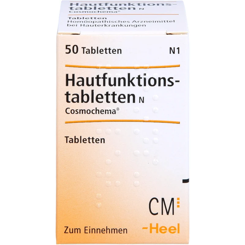 Hautfunktionstabletten N Cosmochema bei Hauterkrankungen, 50 St. Tabletten
