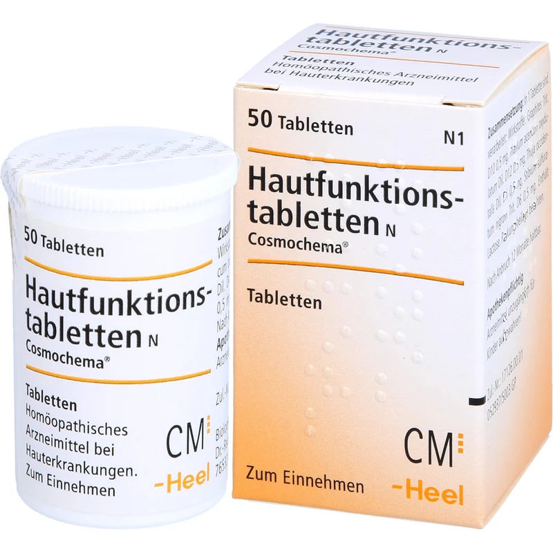 Hautfunktionstabletten N Cosmochema bei Hauterkrankungen, 50 St. Tabletten