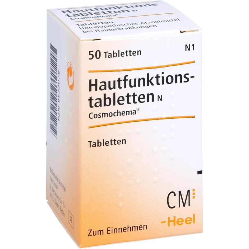 Hautfunktionstabletten N Cosmochema bei Hauterkrankungen, 50 St. Tabletten