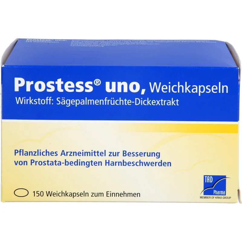 Prostess uno Weichkapseln bei prostatabedingten Harnbeschwerden, 150 St. Kapseln