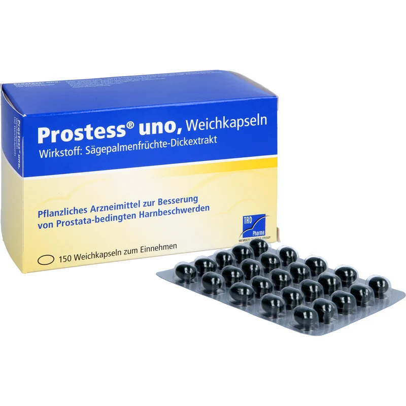 Prostess uno Weichkapseln bei prostatabedingten Harnbeschwerden, 150 St. Kapseln