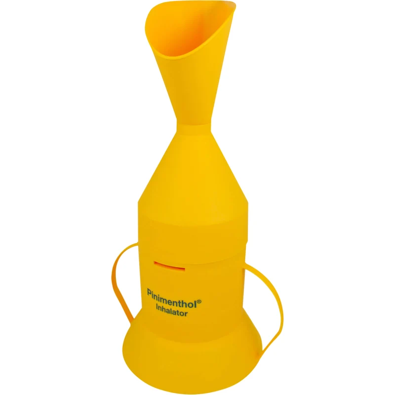 Pinimenthol Inhalator mit Auslaufschutz bei Kippen, 1 St. Zubehör