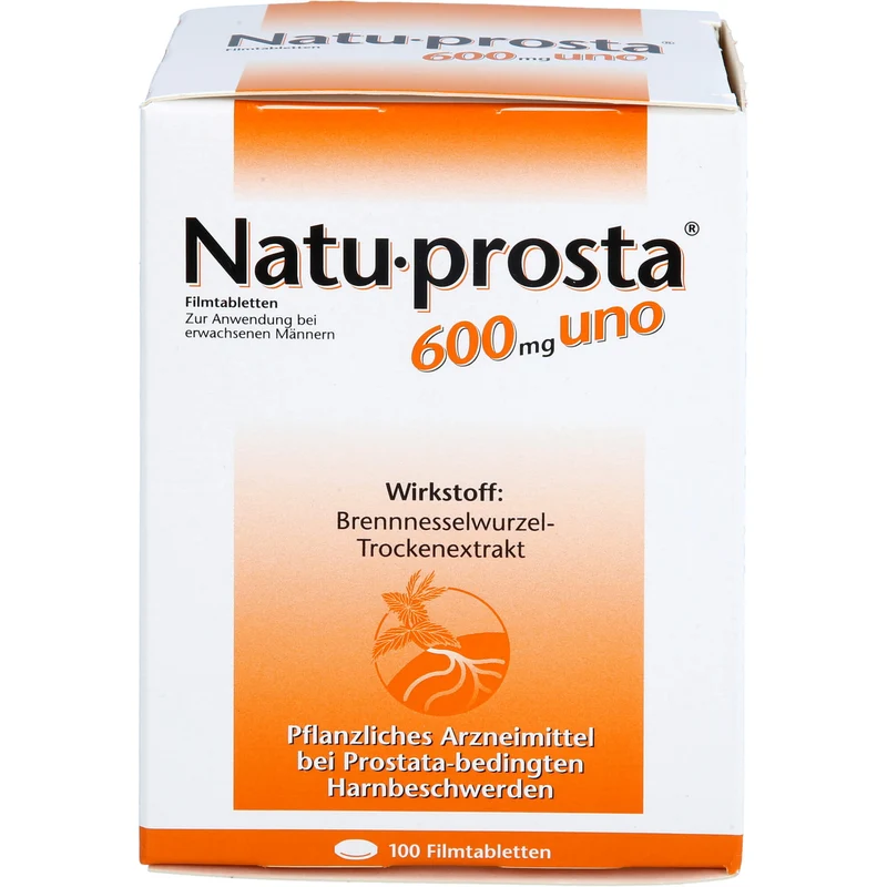 Natu-prosta 600 mg uno, Filmtabletten, 100 St. Tabletten