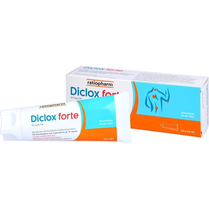 Diclox forte 20 mg/g Gel, 100 g Gel