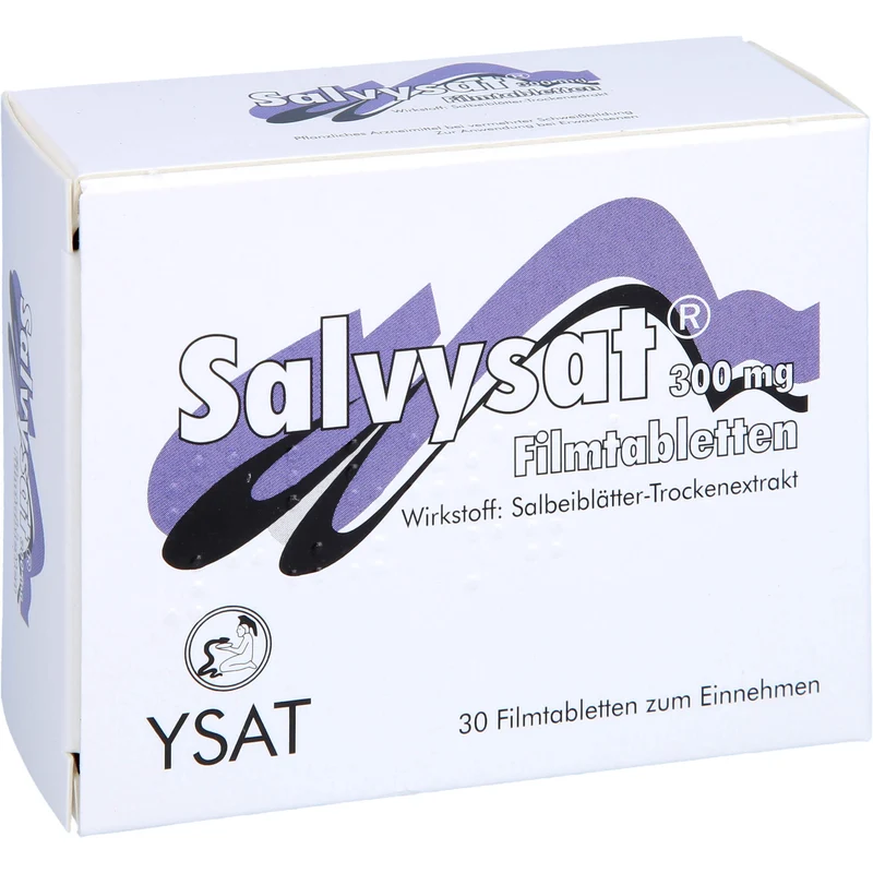 Salvysat 300 mg Filmtabletten zur Anwendung bei vermehrter Schweißbildung, 30 St. Tabletten